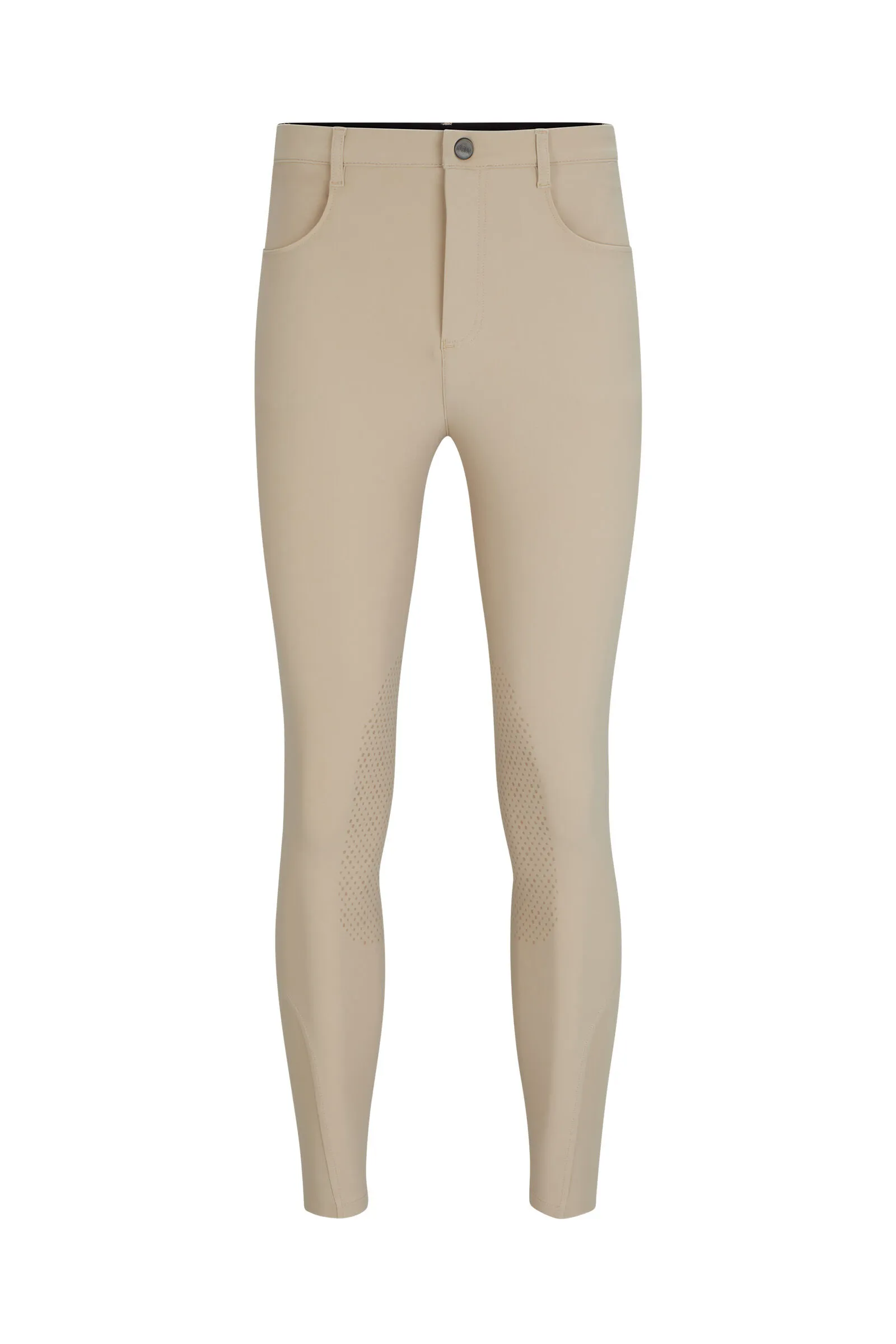 Pantaloni da equitazione Boss James da uomo con presa al ginocchio