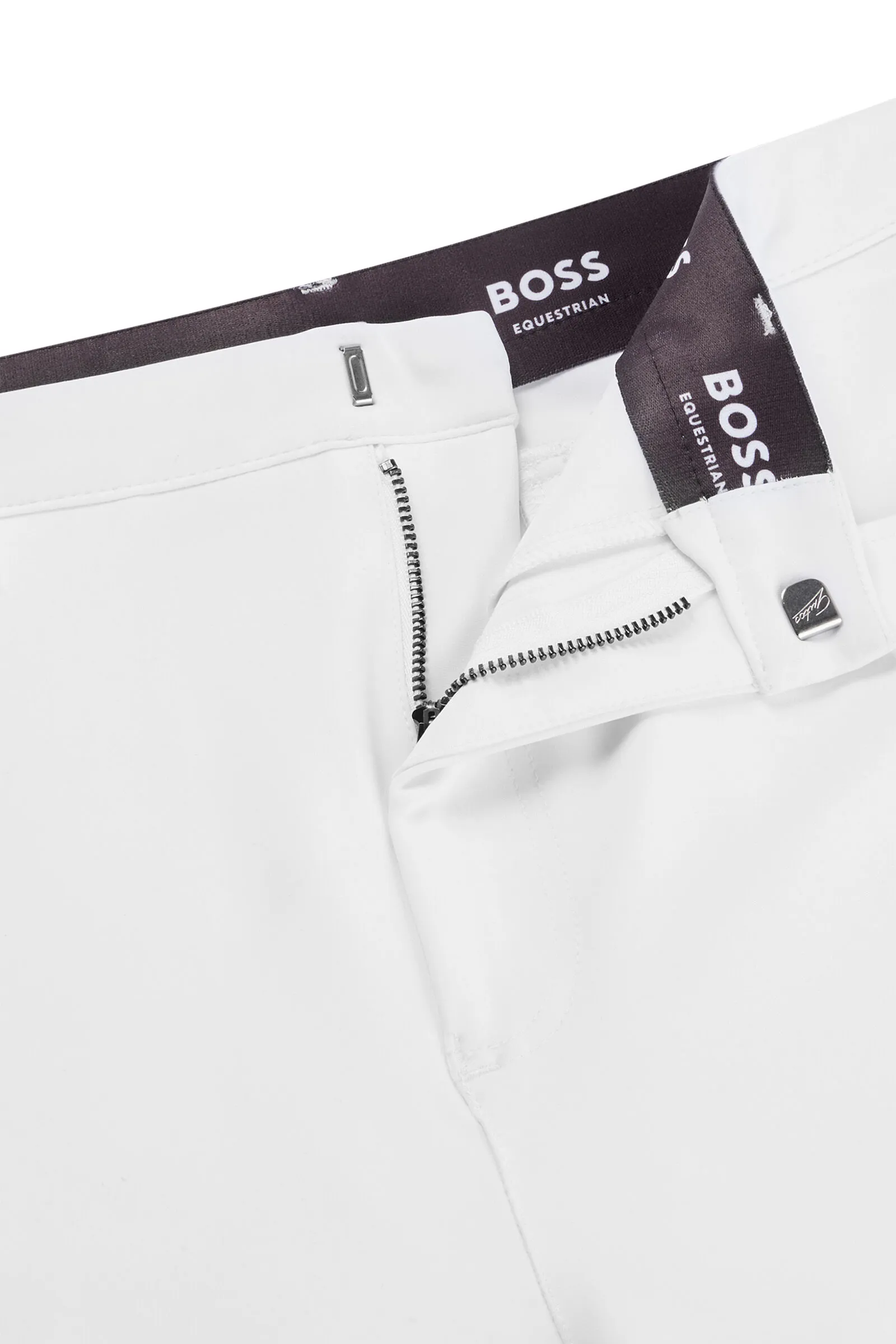 Pantaloni da equitazione Boss James da uomo con presa al ginocchio