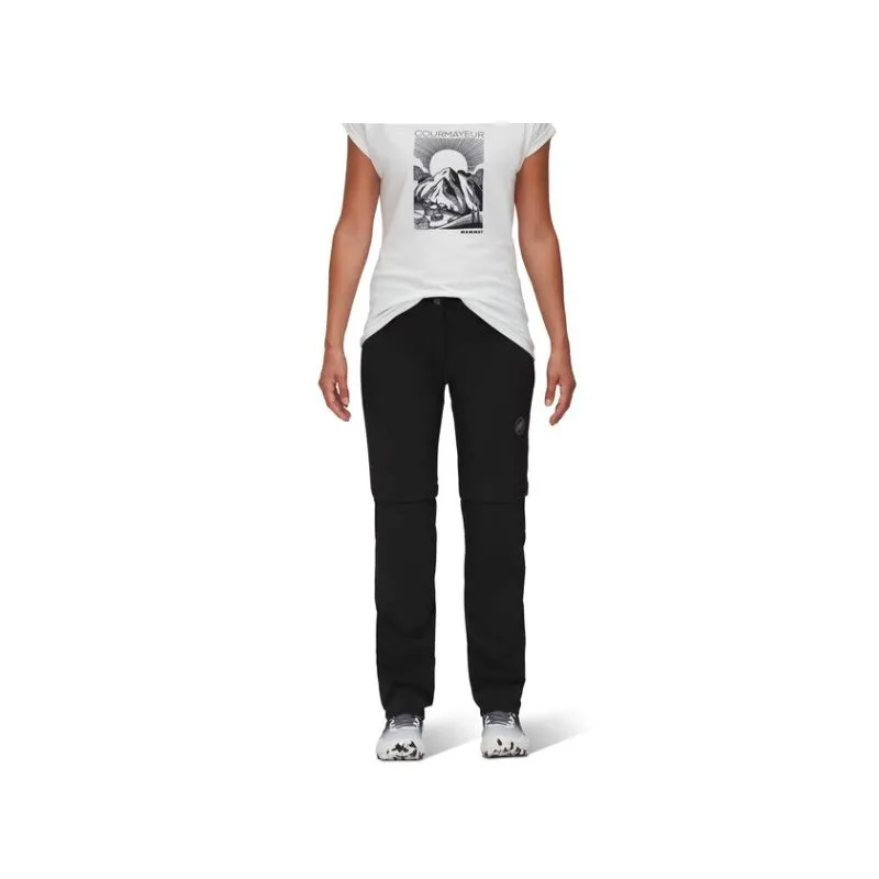 Pantaloni da trekking Mammut Runbold Zip Off Pants (Nero) Donna