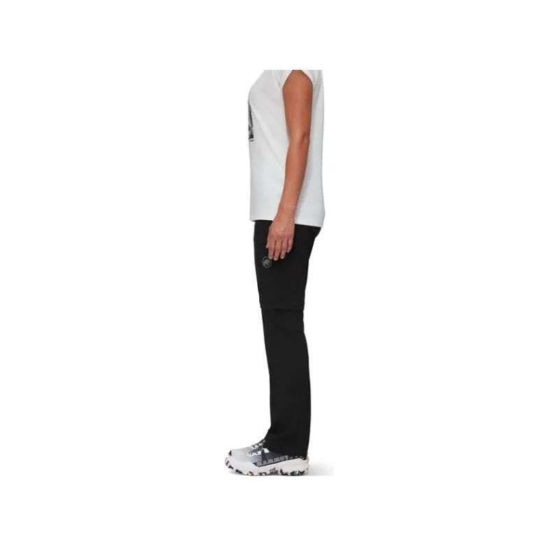 Pantaloni da trekking Mammut Runbold Zip Off Pants (Nero) Donna