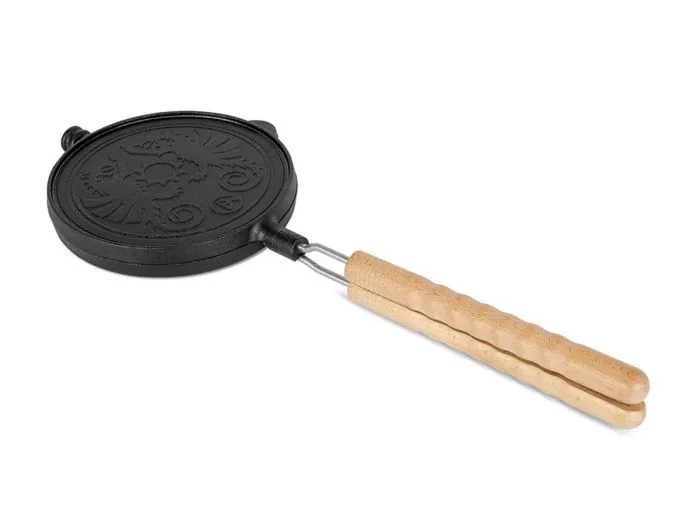 Petromax piastra per waffle con meccanismo girevole