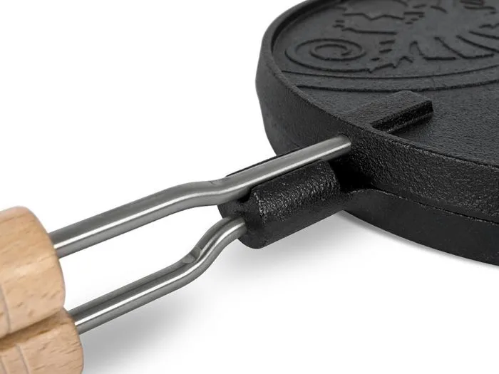 Petromax piastra per waffle con meccanismo girevole