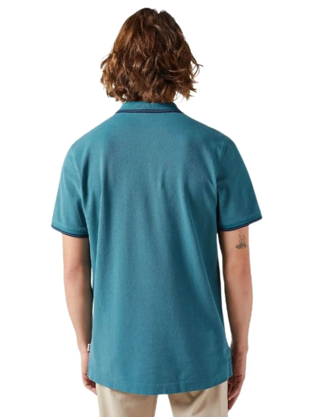 Polo Uomo con pattina con tre bottoni