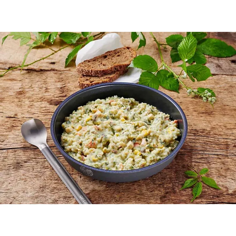 Poulet à la crème riz et légumes Trek'n Eat