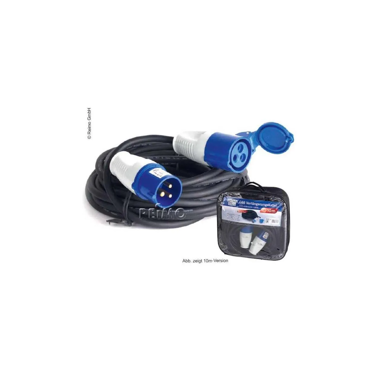 Prolunga Cavo con Bag Trasporto da 25 mt 3x1,5 a Norme CEE Reimo (820242)