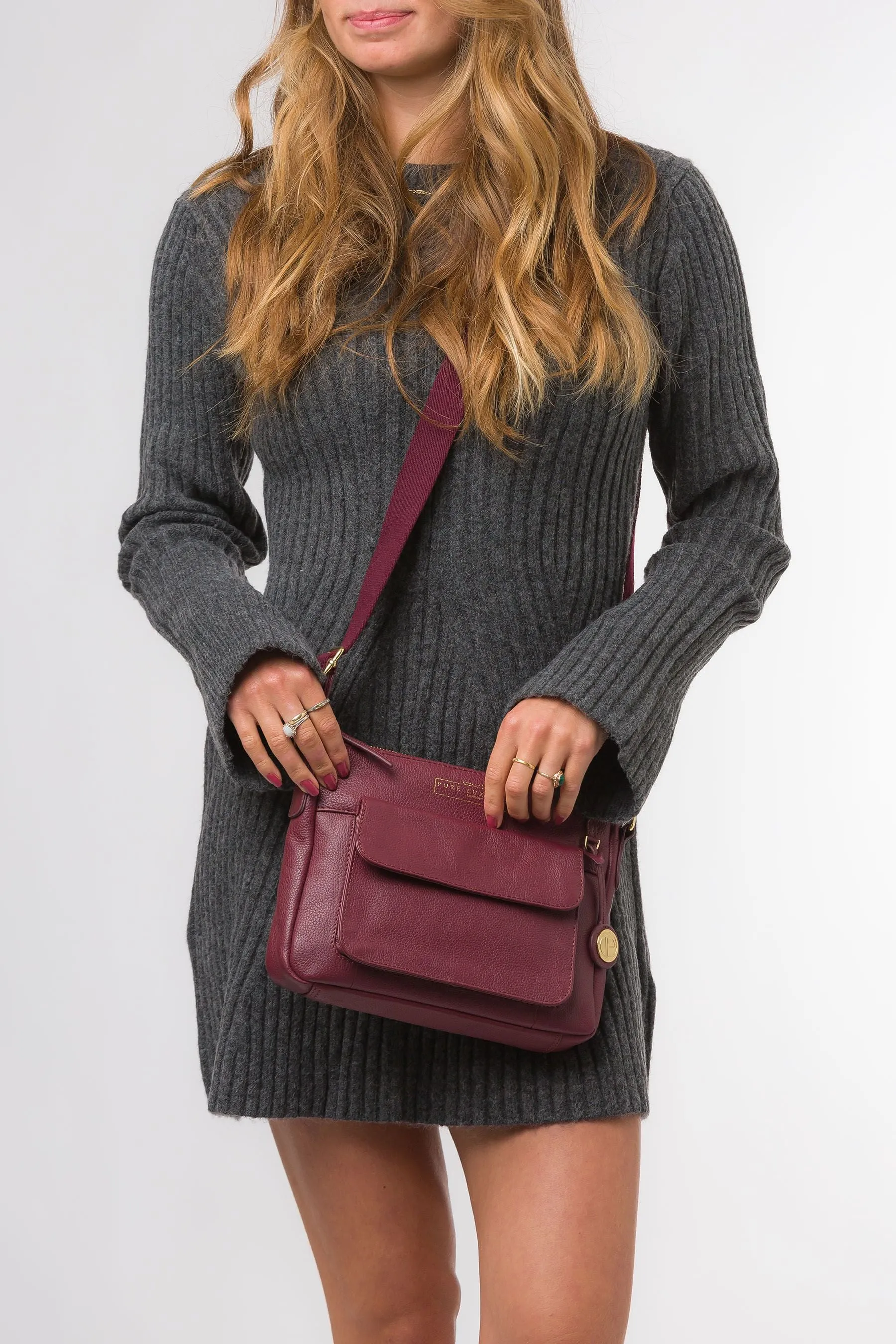 Pure Luxuries London - Tindall - Borsa da spalla in pelle