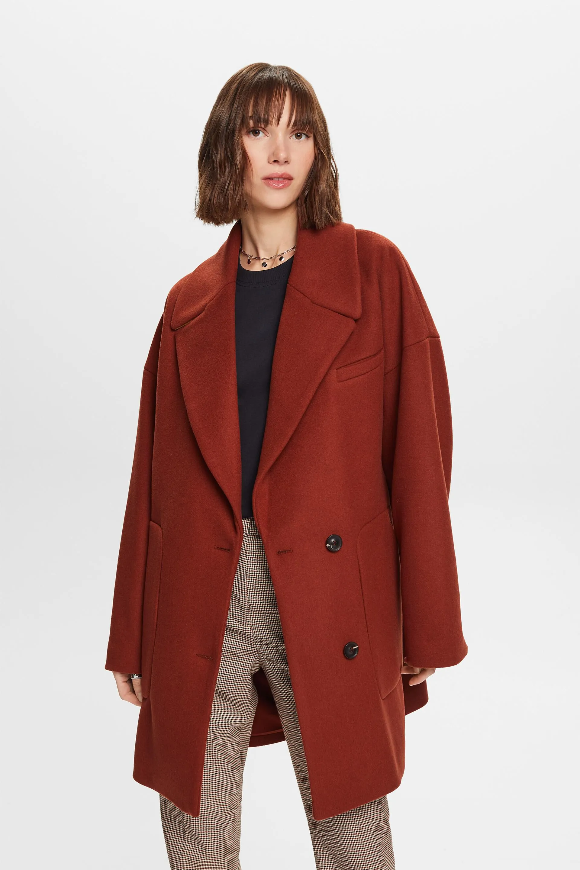 Riciclato: cappotto in misto lana