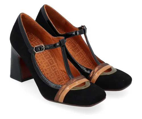 Scarpa con tacco Odaina nera