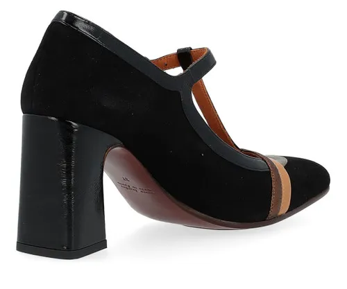 Scarpa con tacco Odaina nera