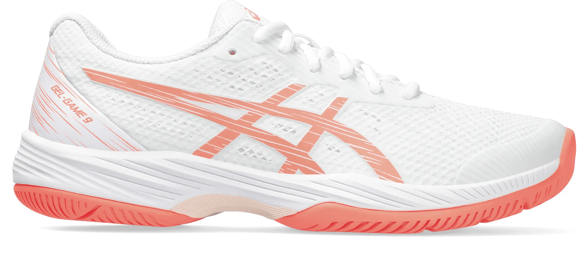 SCARPA DA TENNIS DA DONNA ASICS GAME 9 SUN CORAL 1042A211 104