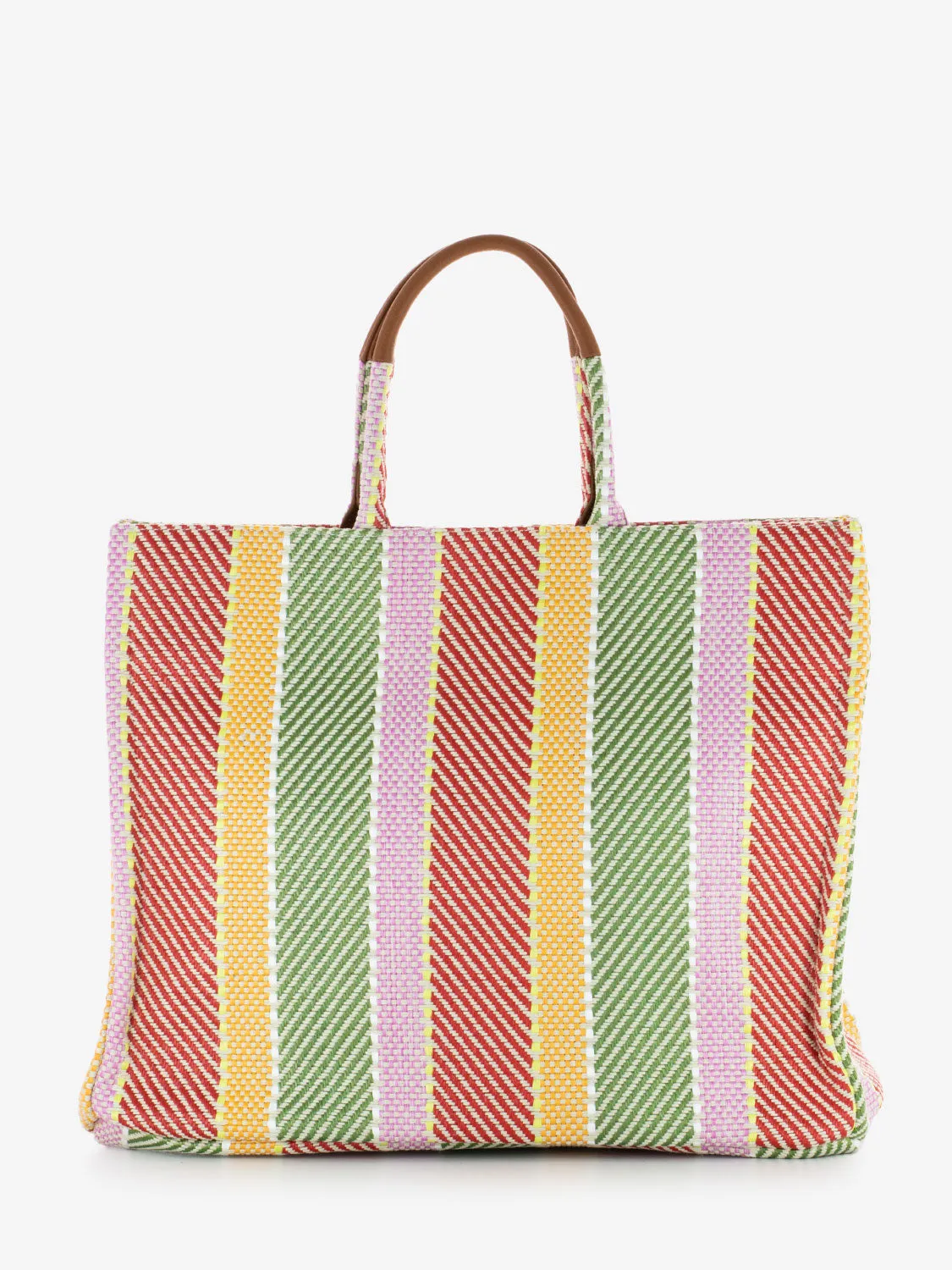 Shopper medium Procida pastello multicolor