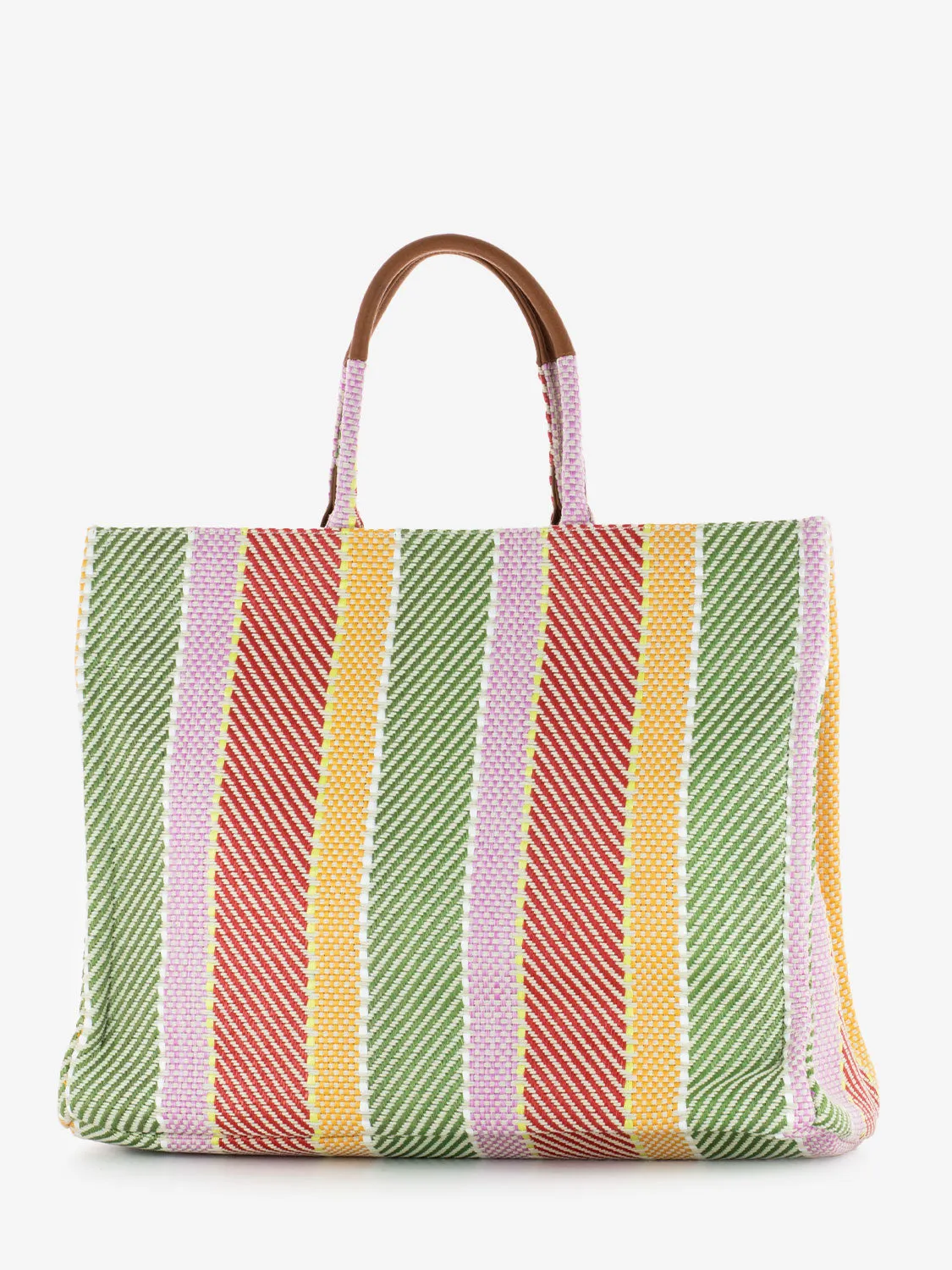 Shopper medium Procida pastello multicolor
