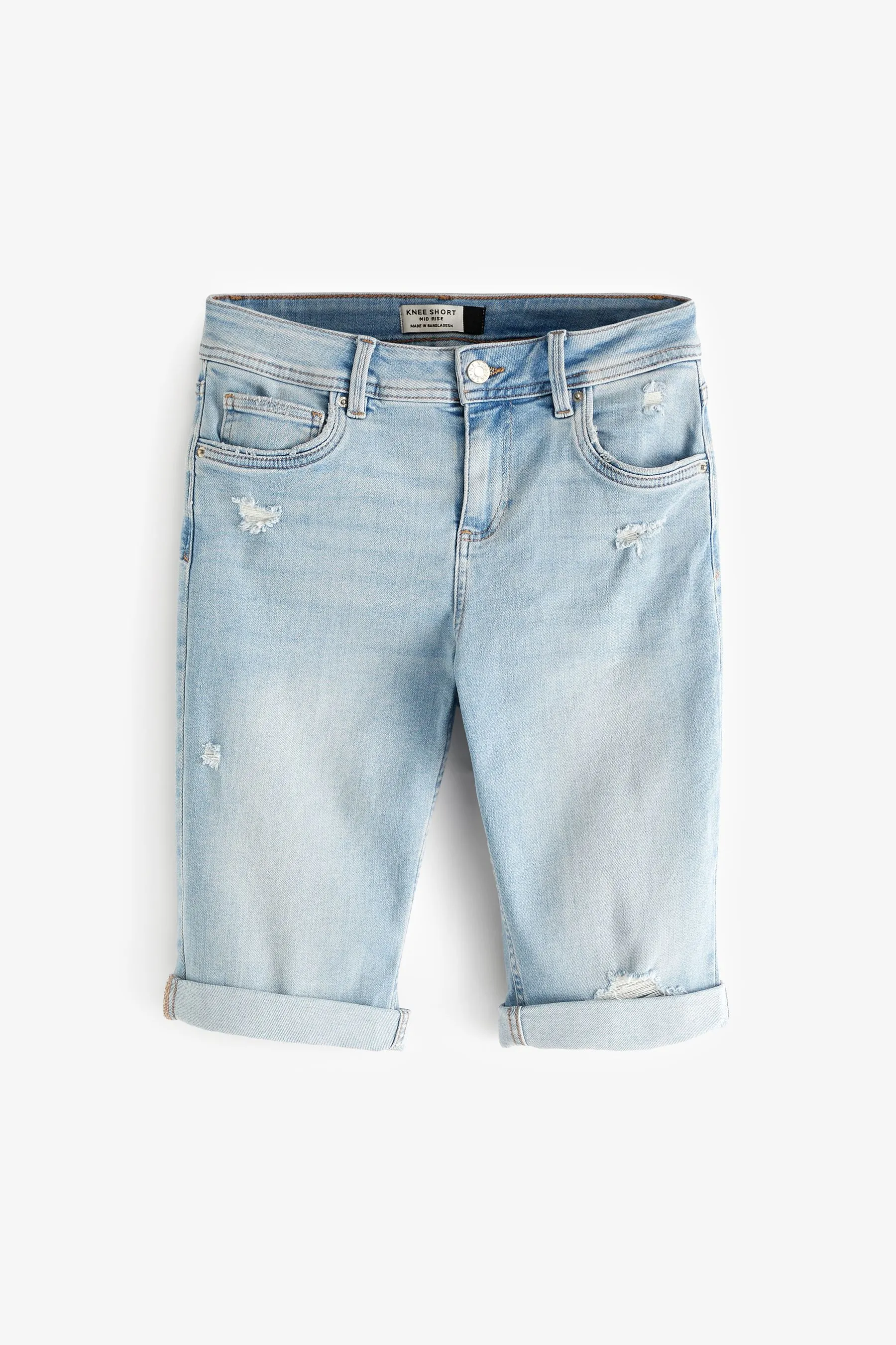shorts Denim al ginocchio