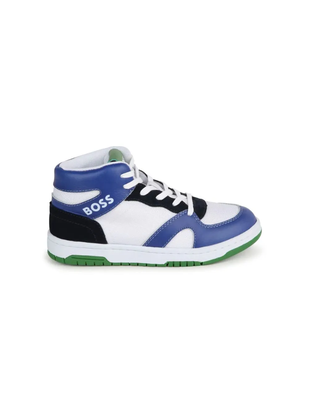 Sneakers a inserti con design color-block