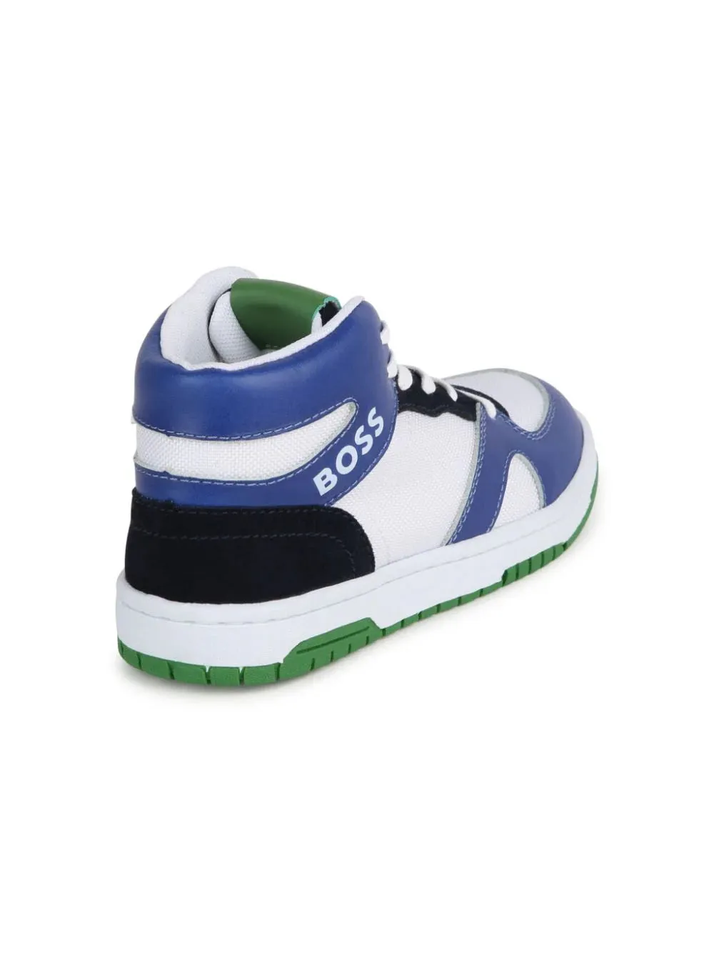 Sneakers a inserti con design color-block