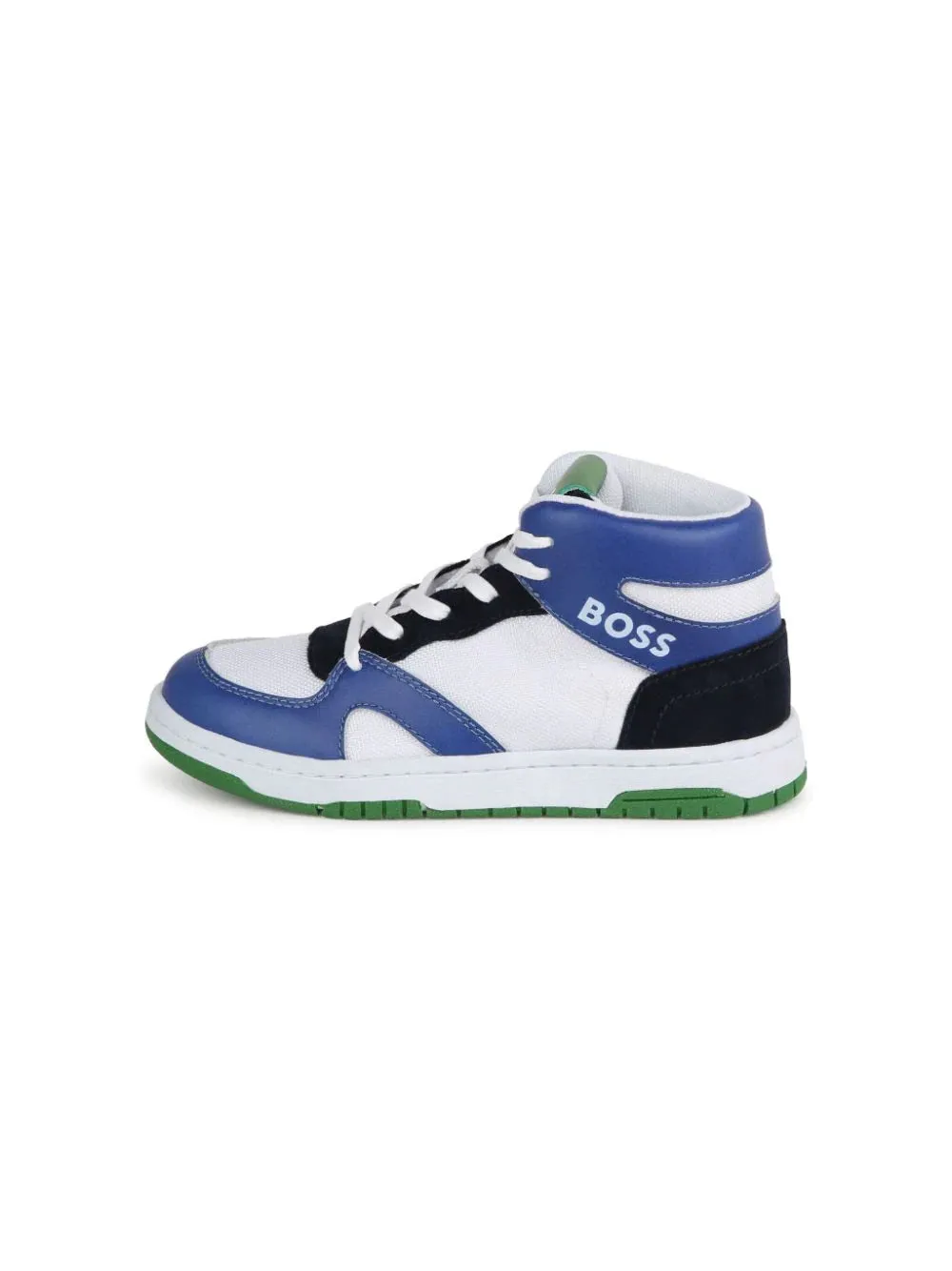 Sneakers a inserti con design color-block