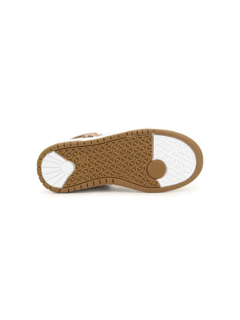 Sneakers alta con logo