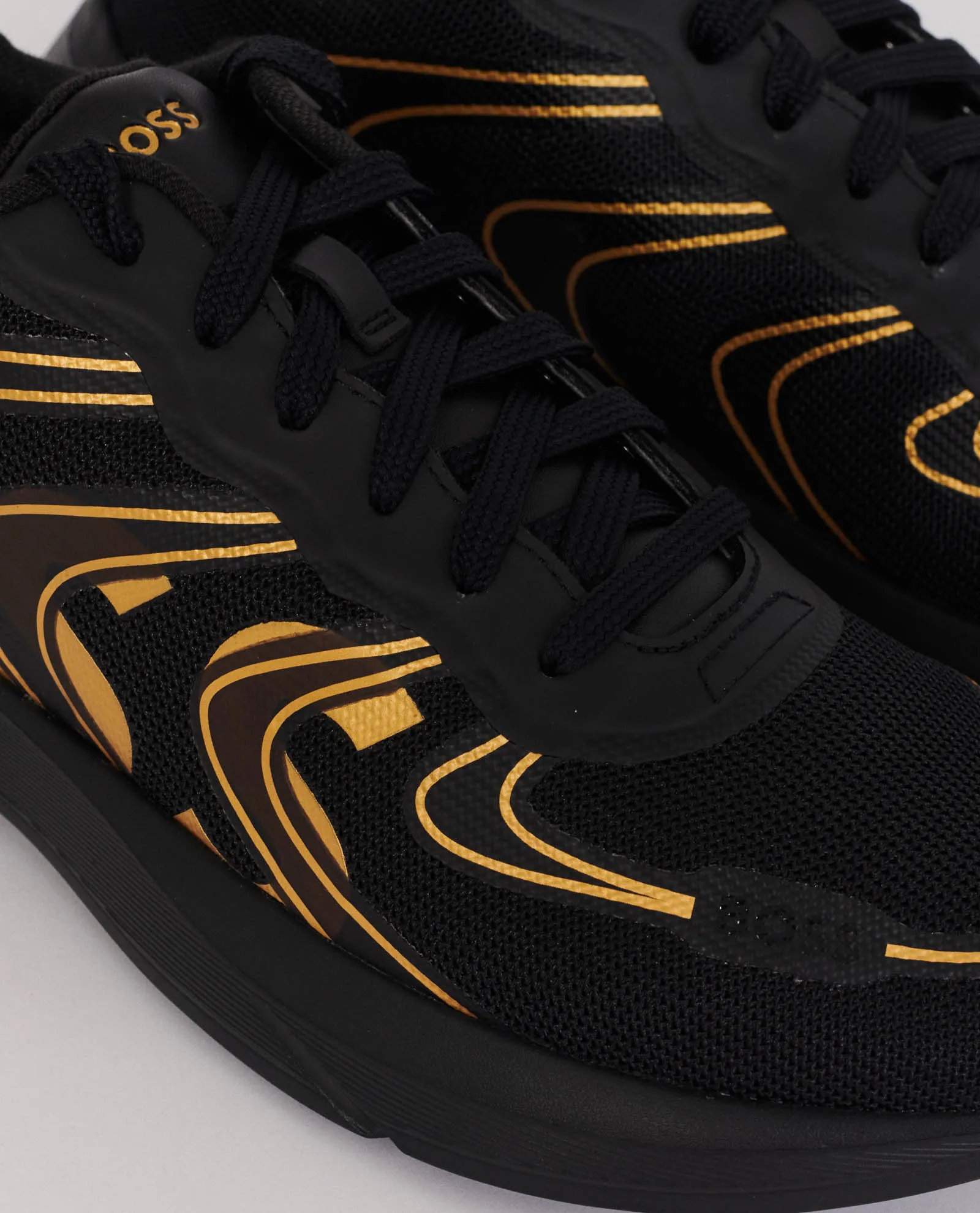 Sneakers basse con dettagli con logo