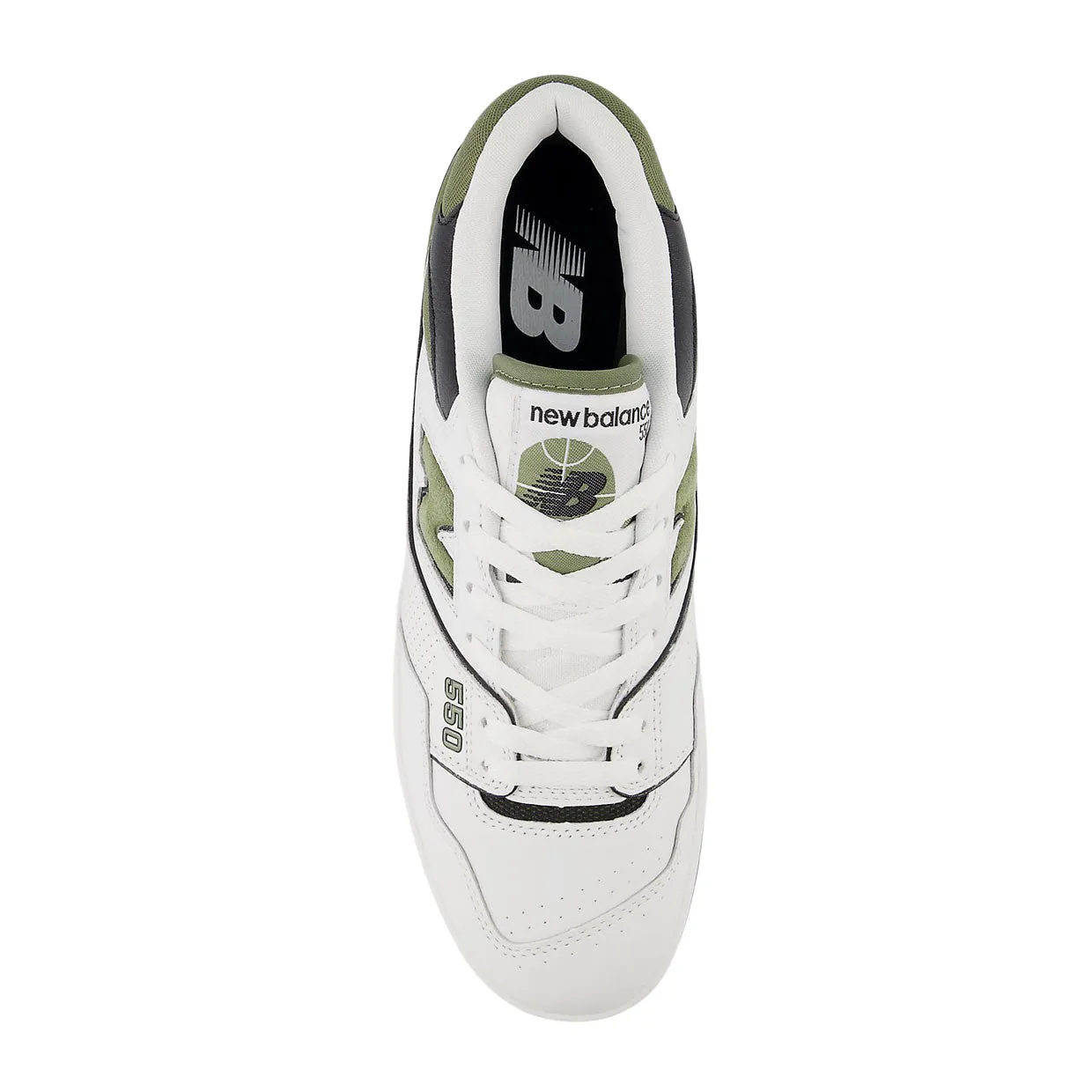Sneakers Uomo New Balance 550 Bianco / Verde / Nero