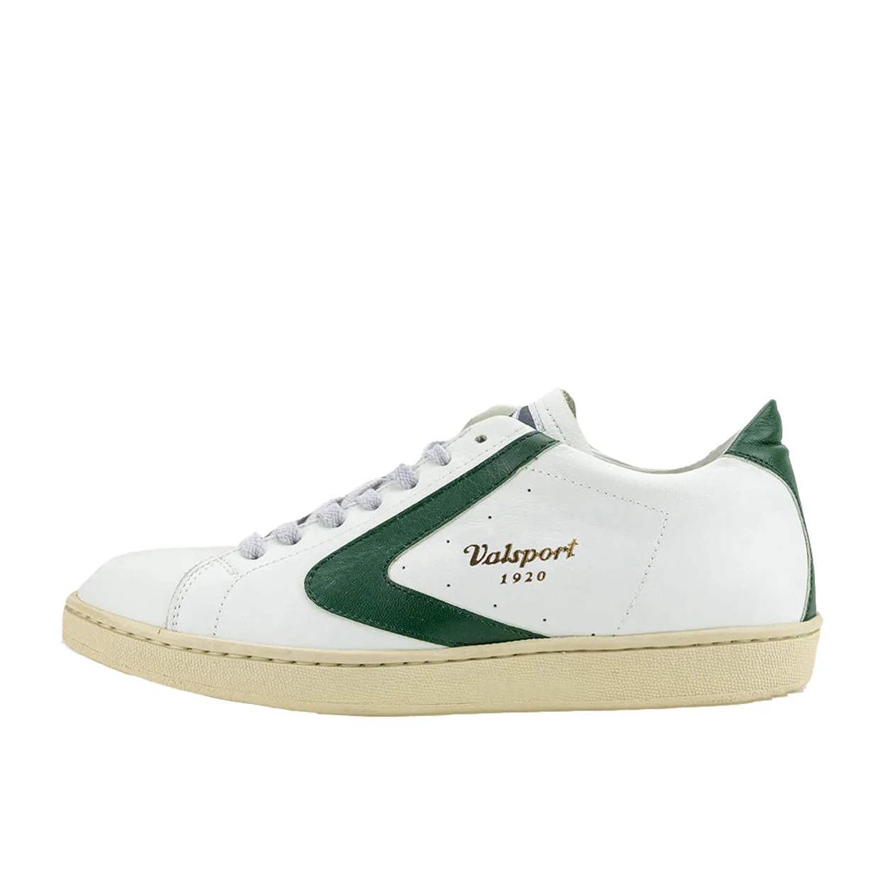 Sneakers Uomo Valsport Tournament Nappa Bianco / Verde