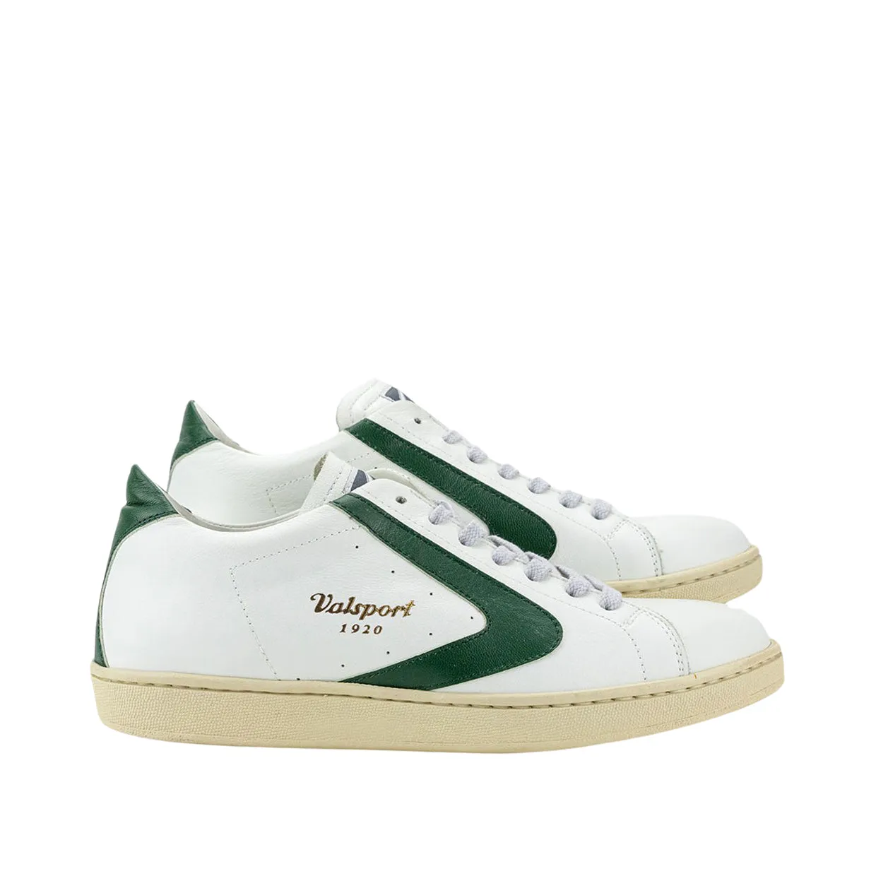 Sneakers Uomo Valsport Tournament Nappa Bianco / Verde