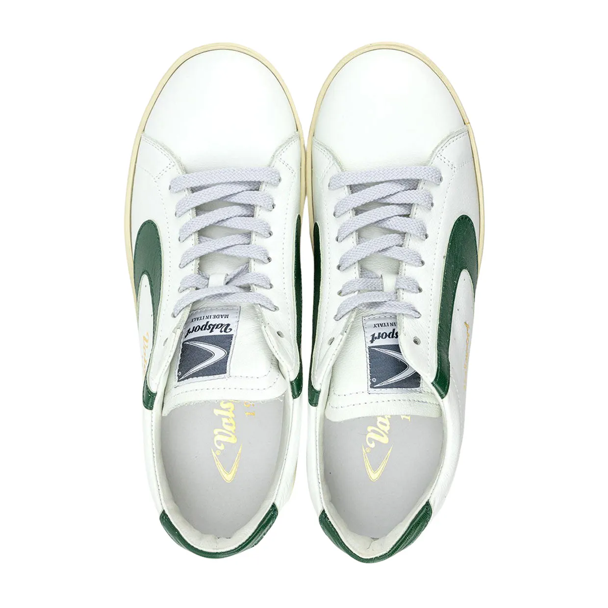 Sneakers Uomo Valsport Tournament Nappa Bianco / Verde