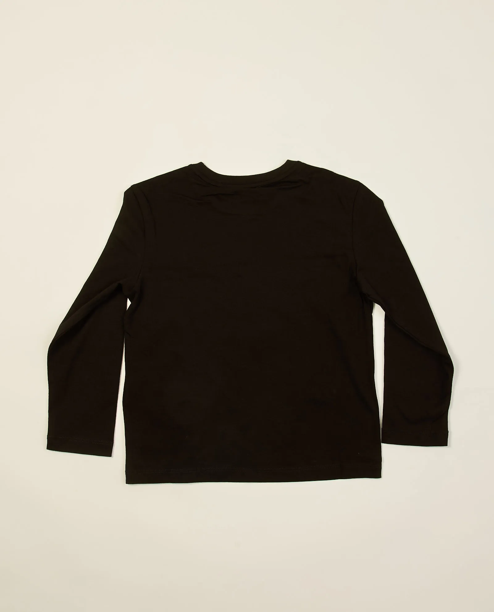 T-shirt EA7 Core Identity Boy in cotone a maniche lunghe