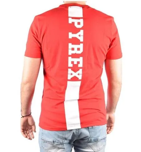 T-SHIRT PYREX MEN 19EPB40057 ROSSO