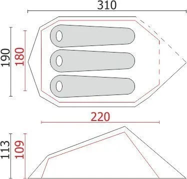 Tenda Camp Minima 3 Sl