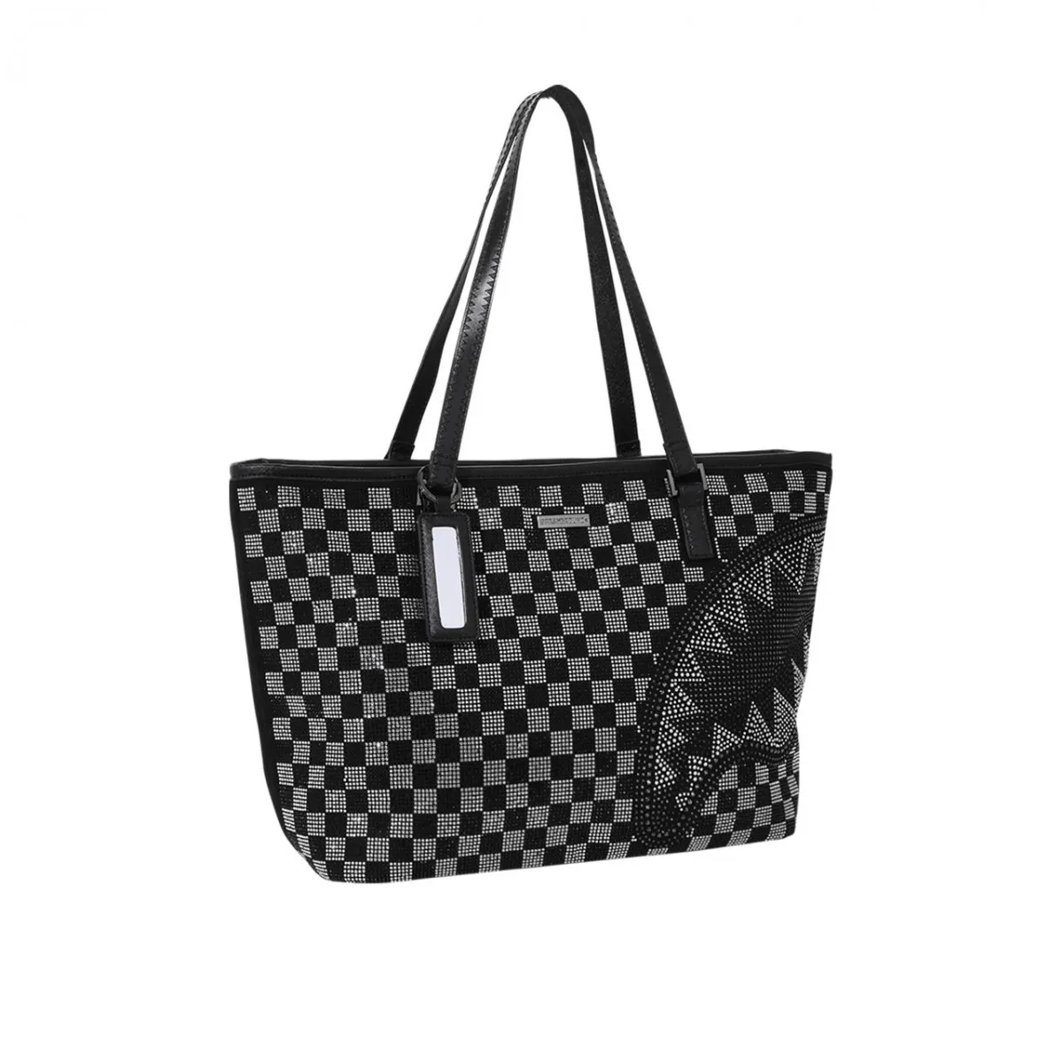 Trinity Checkered Tote Bag