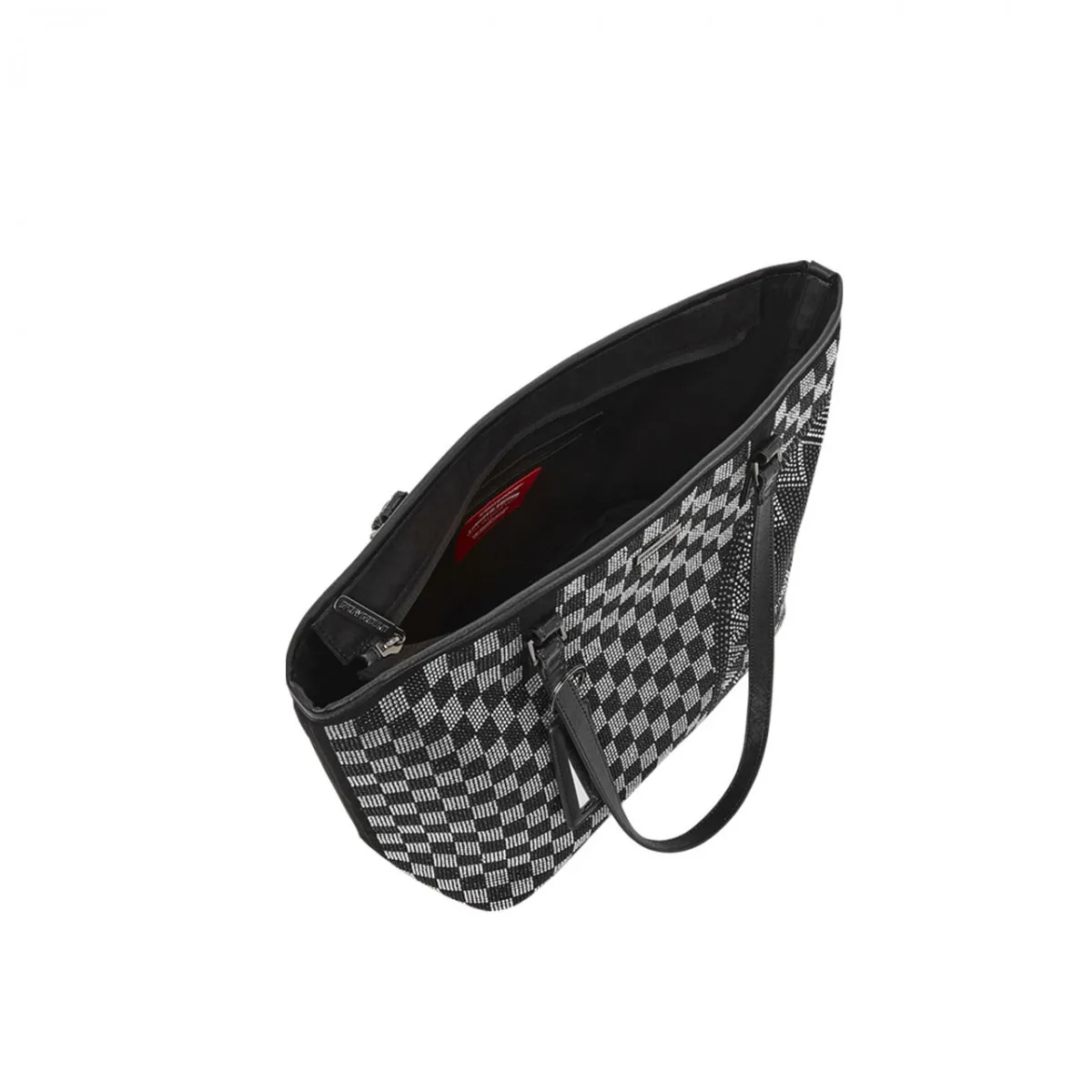 Trinity Checkered Tote Bag