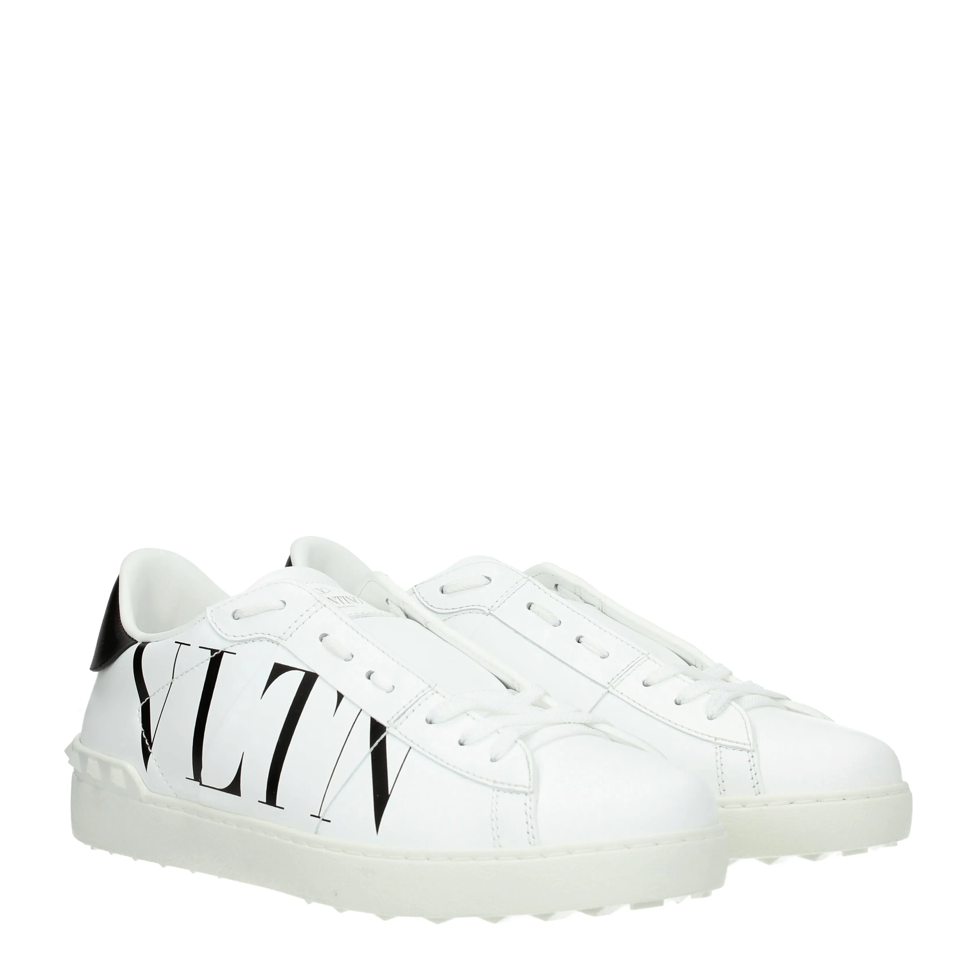 Valentino Garavani Sneakers Uomo Pelle Bianco/Grigio Scuro