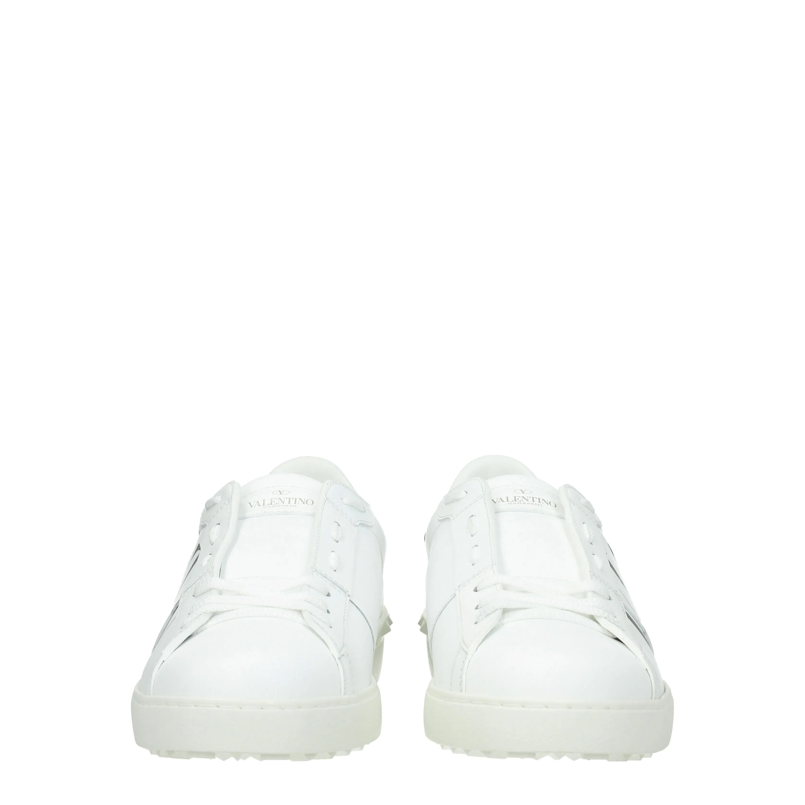 Valentino Garavani Sneakers Uomo Pelle Bianco/Grigio Scuro