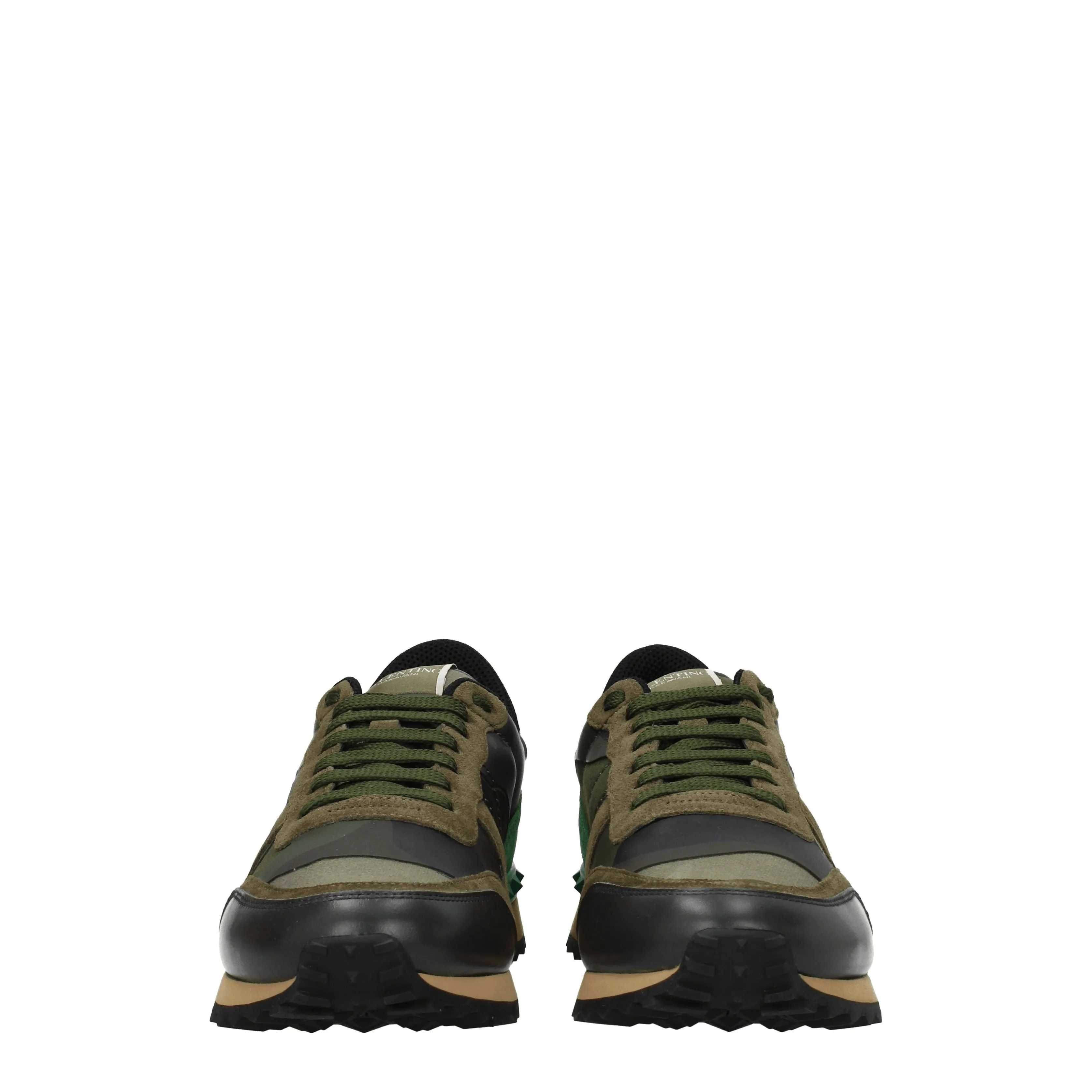 Valentino Garavani Sneakers Uomo Pelle Verde/Menta