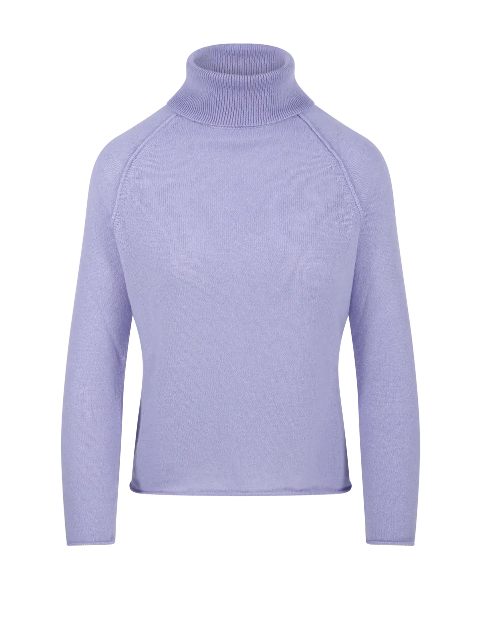 WOMAN BE YOU PURPLE CASHMERE LADY4BIS TURTLE NECK