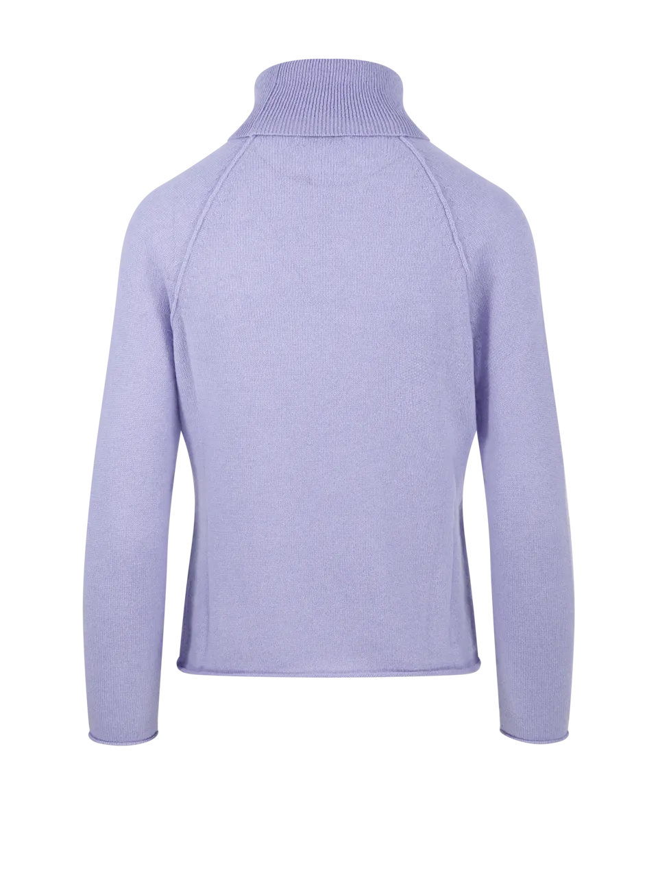 WOMAN BE YOU PURPLE CASHMERE LADY4BIS TURTLE NECK