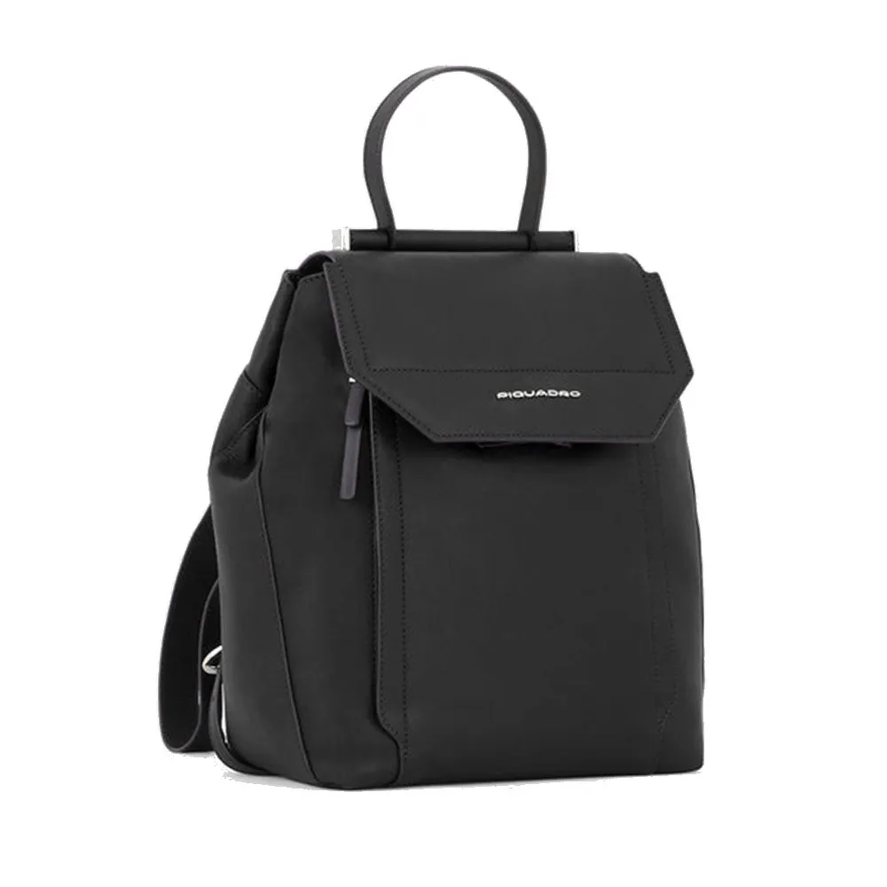 Zaino Donna PIQUADRO Porta IPad in Pelle Nera Linea Circle - CA4579W92