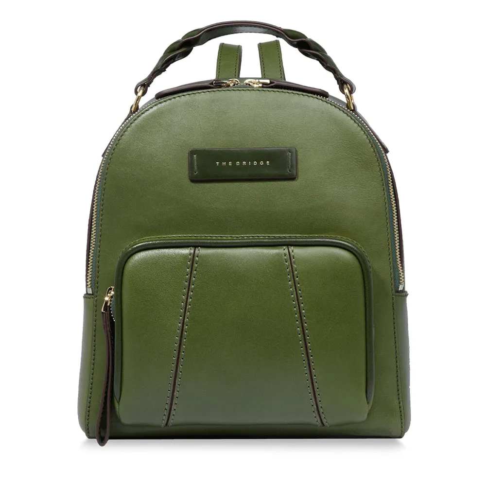 Zaino Donna THE BRIDGE linea Brigida in Pelle Verde