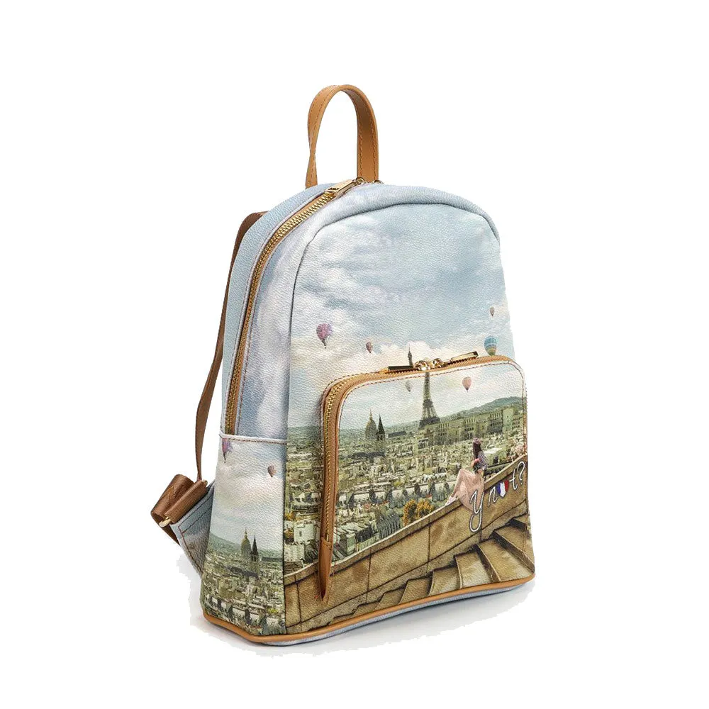 Zaino Donna Y NOT con Tasca Esterna YES-625 Montgolfiere