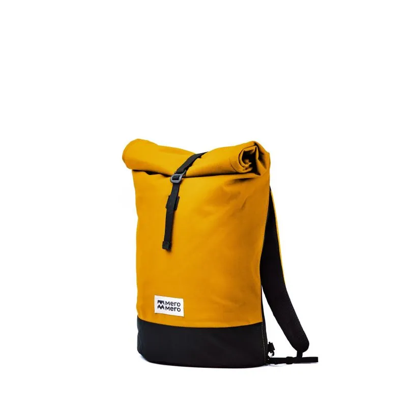 Zaino Meromero Mini Squamish (Tè Chai / Pelle nera)