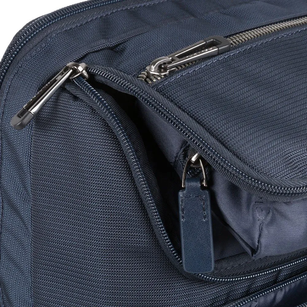 Zaino PIQUADRO Porta Pc 14 Collezione Macbeth Pelle e Tessuto CA5316S115 Blu