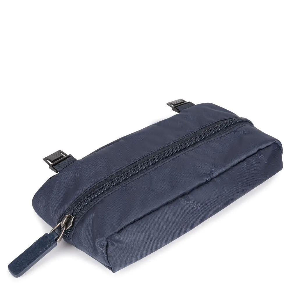 Zaino PIQUADRO Porta Pc 14 Collezione Macbeth Pelle e Tessuto CA5316S115 Blu